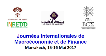 Journées Internationales de Macroéconomie et de Finance - Marrakech pour les  15 - 16 Mai 2017
