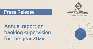 Presentation of the annual report on banking supervision for the year 2024