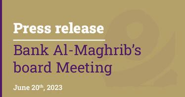 Bank Al-Maghrib Board Meeting - June 20, 2023