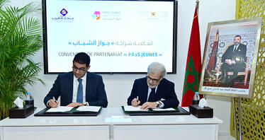 Signature d’une convention de partenariat et de coopération entre Bank Al-Maghrib et le Ministère de Jeunesse de la Culture et de la Communication