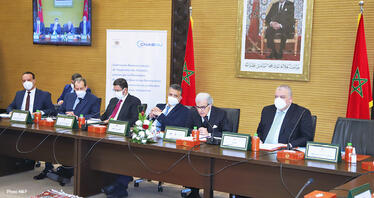 مداخلة السيد والي بنك المغرب بمناسبة التنصيب الرسمي لأعضاء اللجنة الوطنية