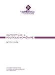 Rapport sur la politique monétaire - 2026