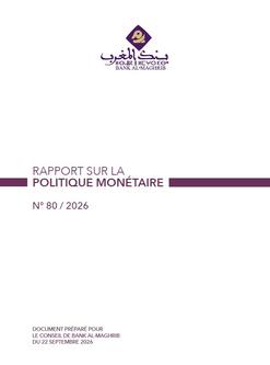 Rapport sur la politique monétaire - 2026