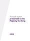 Rapport annuel 2025