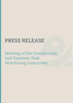 Meeting of the Coordination and Systemic Risk Monitoring Committee - 2017