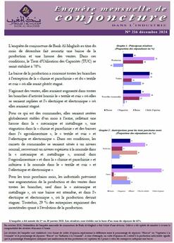 Enquête mensuelle de conjoncture dans l’industrie - 2024