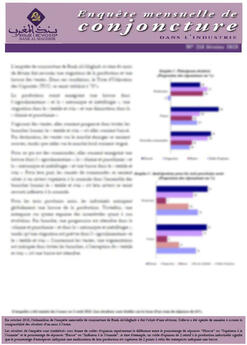Enquête mensuelle de conjoncture dans l’industrie - 2026