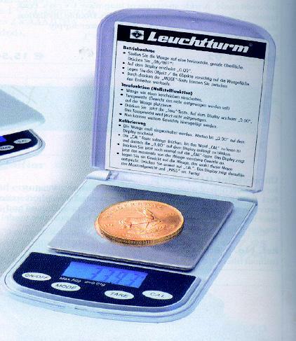 Digital coin scale, up to 50 g Digital coin scale, up to 50 g